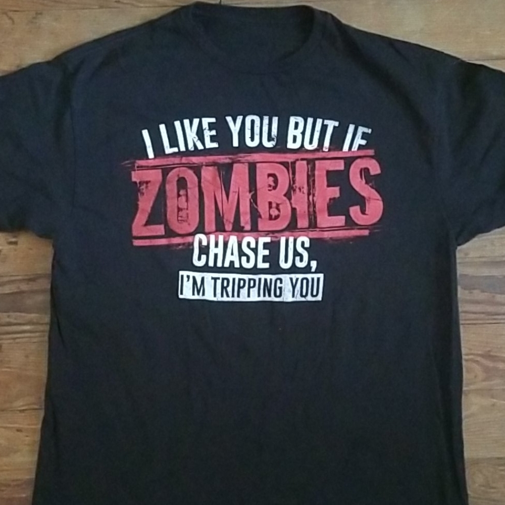 Never worn zombie shirt
